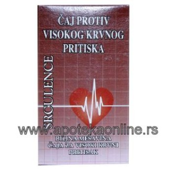 ČAJ ZA VISOK KRVNI PRITISAK ČAJ ZA VISOK KRVNI PRITISAK